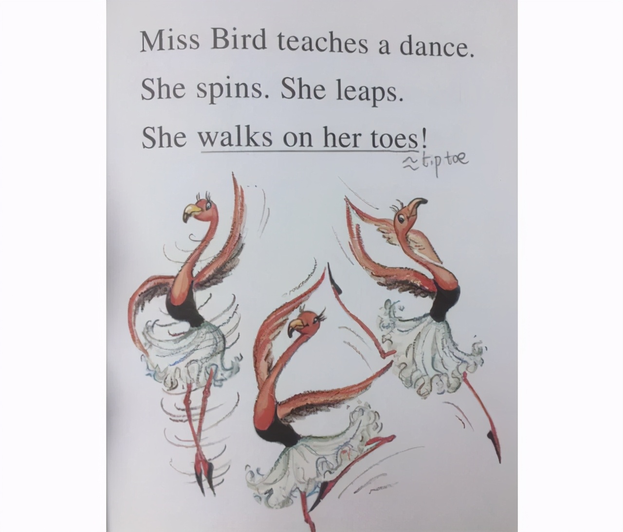 踮起脚尖英文怎么说,踮脚尖英文怎么读