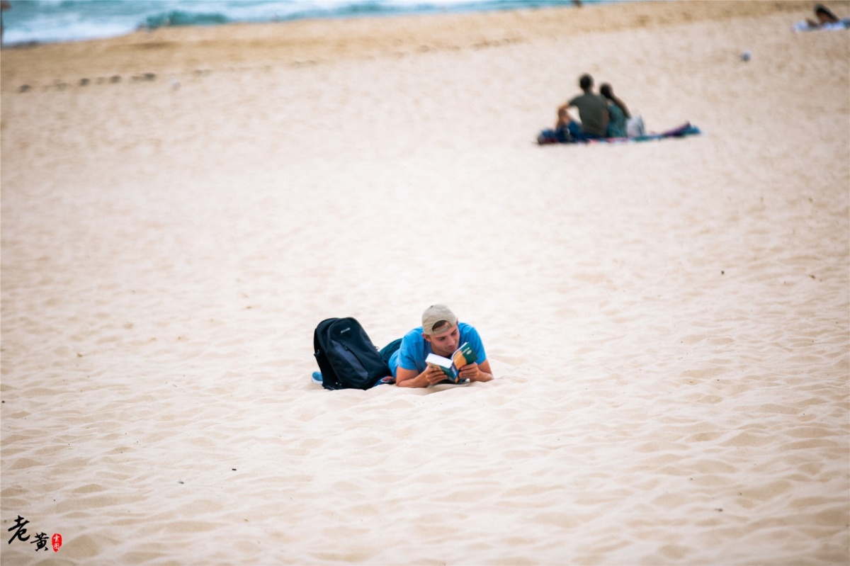 澳洲邦迪海滩美景,澳洲悉尼邦迪海滩游记