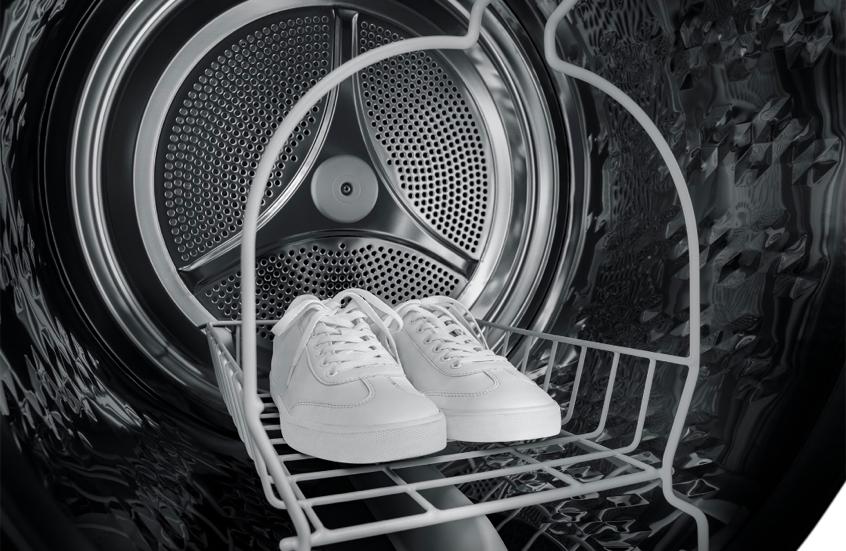 松下洗衣机滚筒式热泵烘干机,松下烘干机怎么护衣