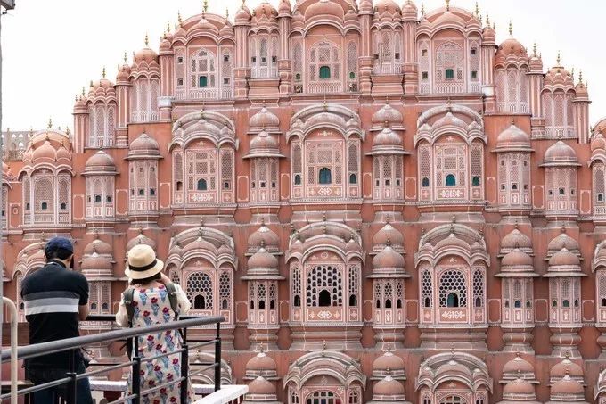 印度这座老城，房子都是粉色，去亚洲最豪华电影院只要几十元