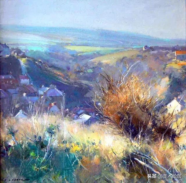 一组风景油画,一组好看的风景油画图
