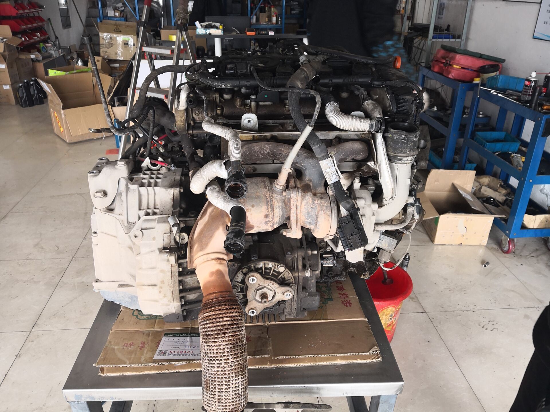 途观ea888正时链条跳齿有啥症状,途观ea888发动机正时老跳齿