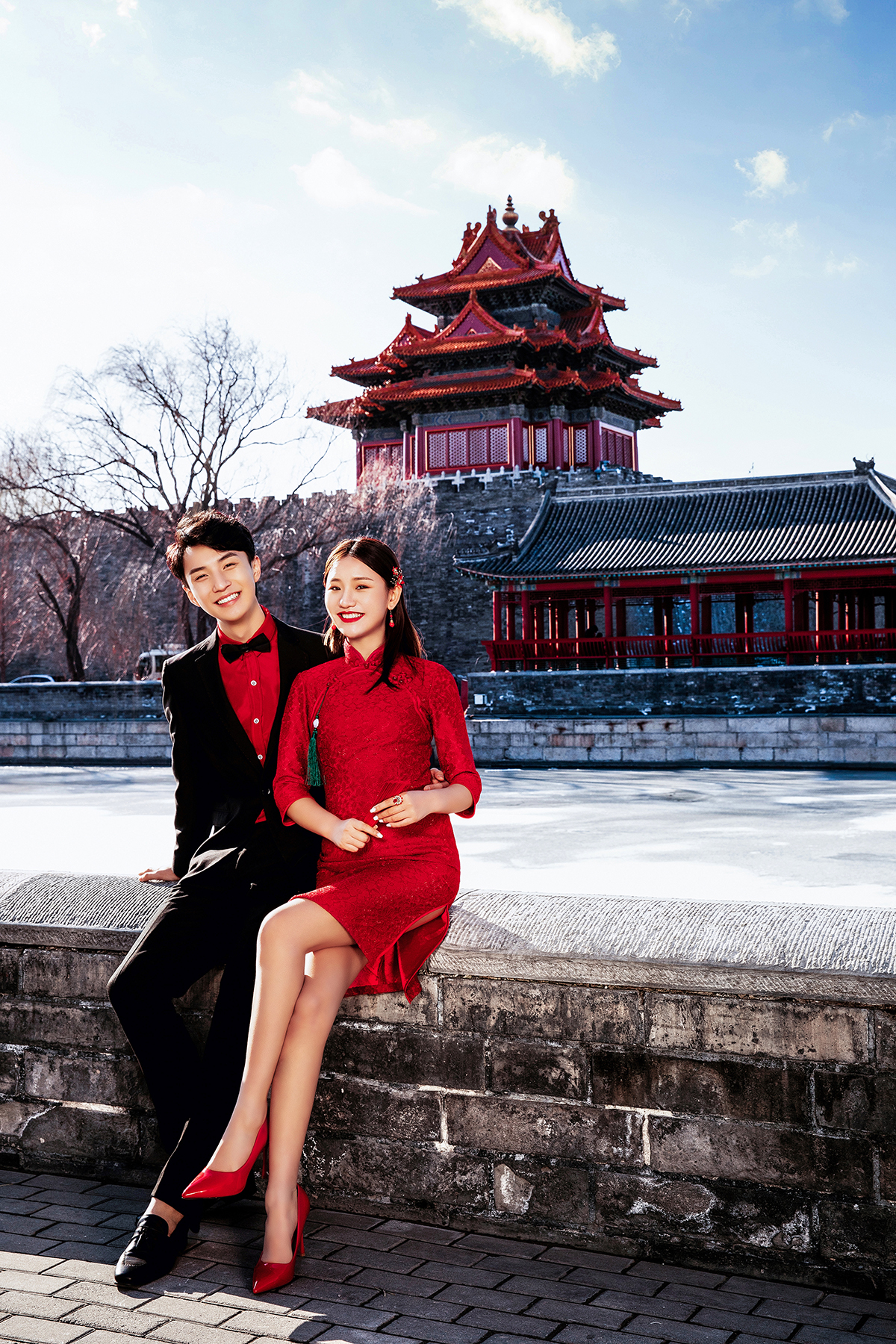 室外拍摄婚纱摄影攻略,北京角楼和鼓楼哪个拍婚纱照好呢
