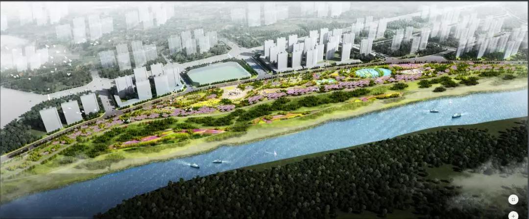 蚌埠淮上区公园规划实景图,蚌埠市再添2座新公园