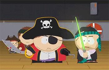 非得戳瞎一只眼睛才能当海盗吗？