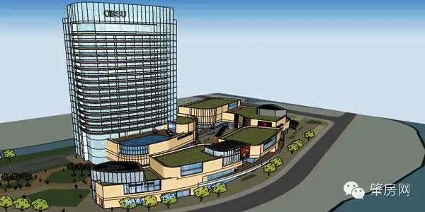 投资2亿！新建商业广场+酒店，端州新区配套再升级