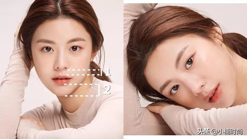 人中缩短化妆技术,人中很短妆容
