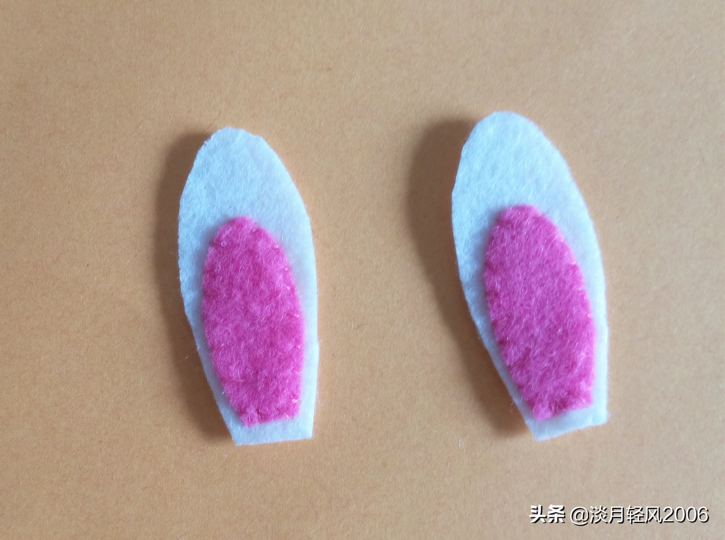 小兔子书签制作方法简单可爱,简单漂亮的小兔子书签你学会了吗