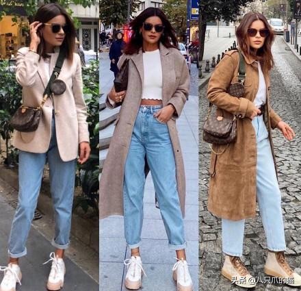 150矮个子的精致增高厚底鞋,厚底鞋增高小个子潮流穿搭