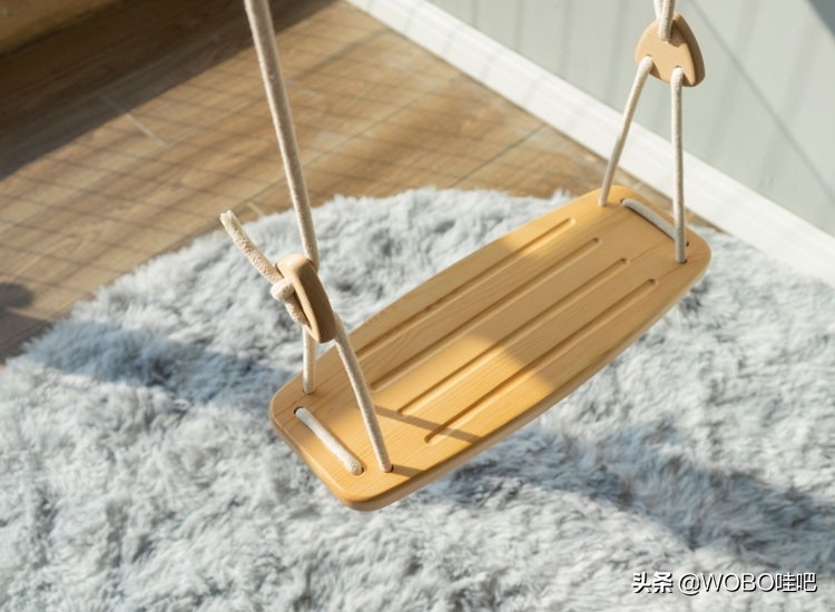 荡起来庭院秋千家用,又简单又好玩的秋千