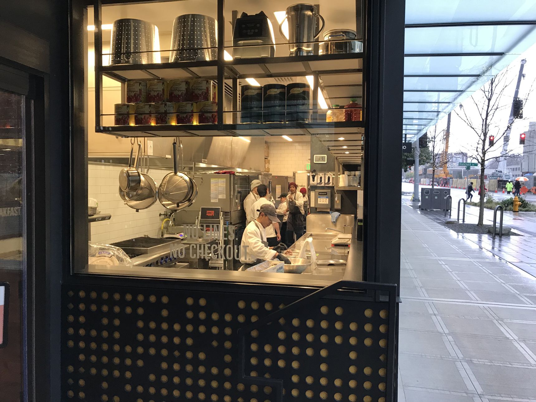 无人便利店设计策略,小型无人便利店布局设计