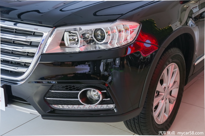 运动款h6,简单运动造型全新哈弗h6实车