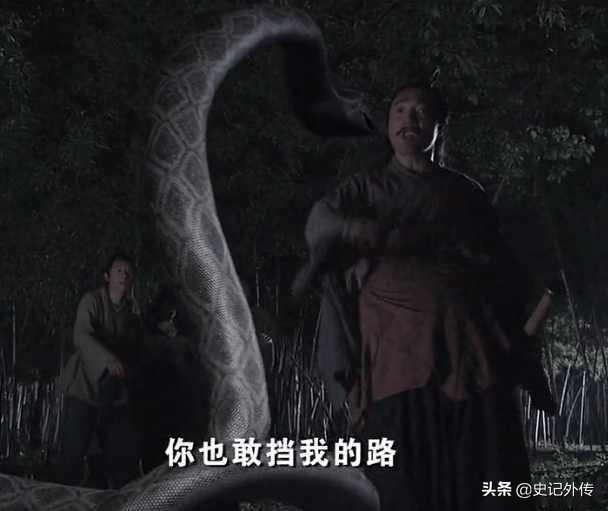 刘邦杀蛇的真实原因,刘邦起义的时候遇到一条蛇