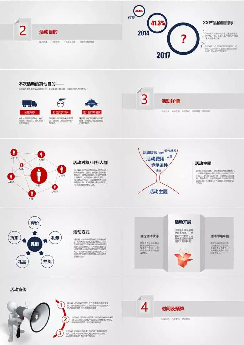 商业活动策划方案ppt模板,项目策划ppt模板免费版