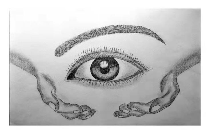 四年级防近视绘画简单又漂亮,预防近视的绘画大赛100幅