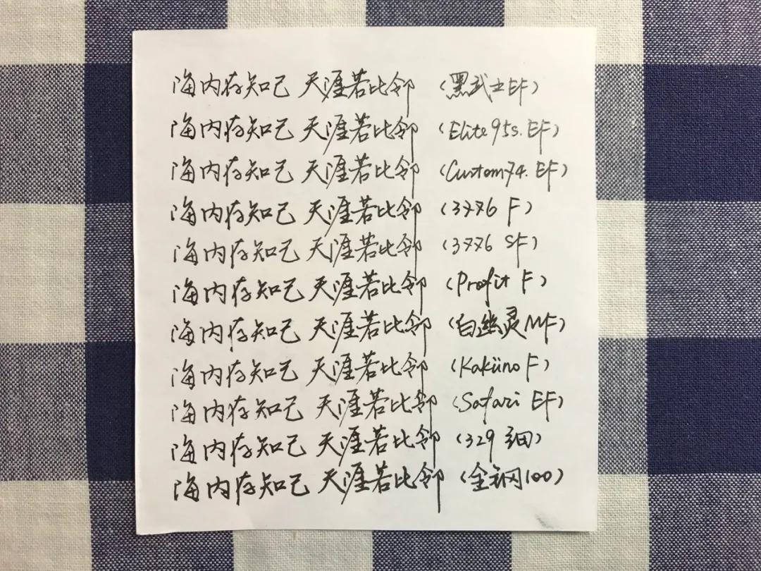 文具控的笔,各种钢笔测评完整版