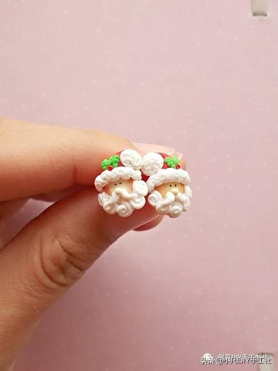 软陶diy小饰品教程,圣诞小饰品软陶