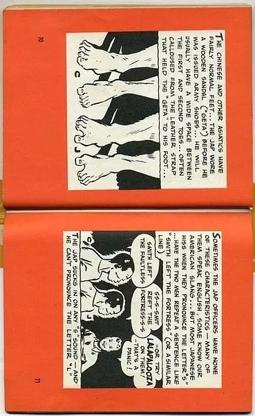 1942年《袖珍中国手册》教导援华抗日美军如何辨认日本人的小册子