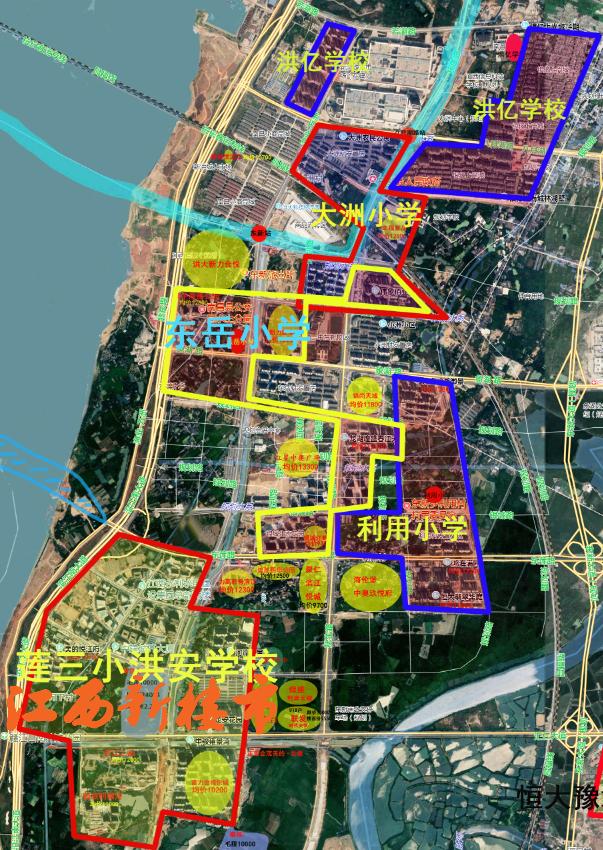 南昌学区划分详图,南昌经开区学区划分一览表小学