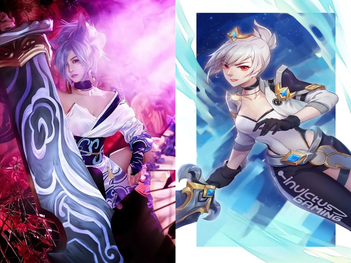 当看到如此美丽又霸气的锐雯和你对线时，你是否会心软手下留情呢