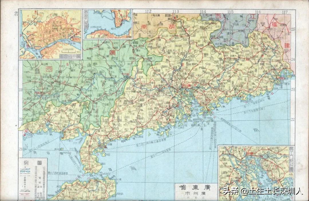 这些深圳老地图，见过一张就算你厉害