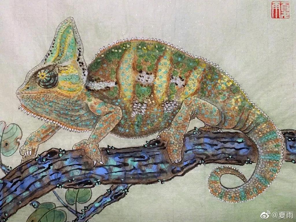 影帝夏雨书法真迹,演员夏雨晒书法作品