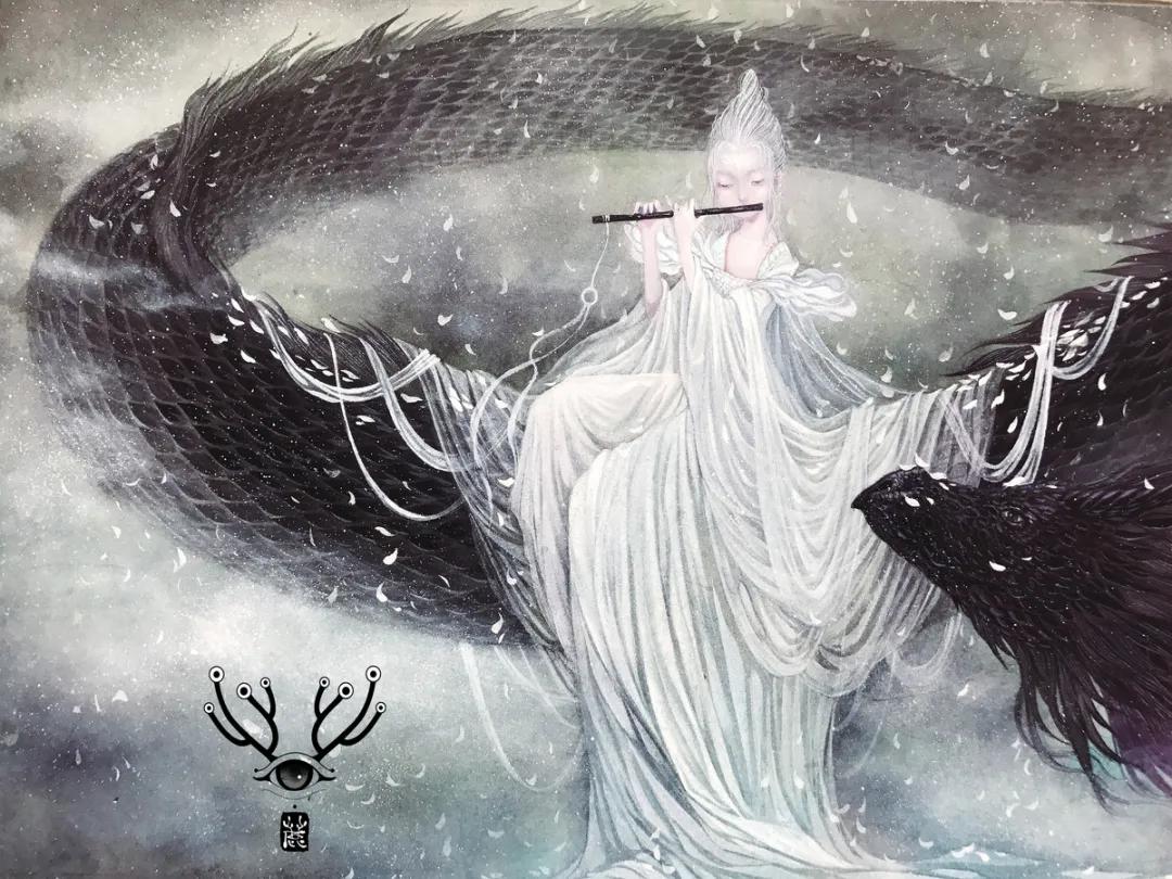 精美又诡奇，创作你的古风精怪课！付璐神话手绘课开启预约