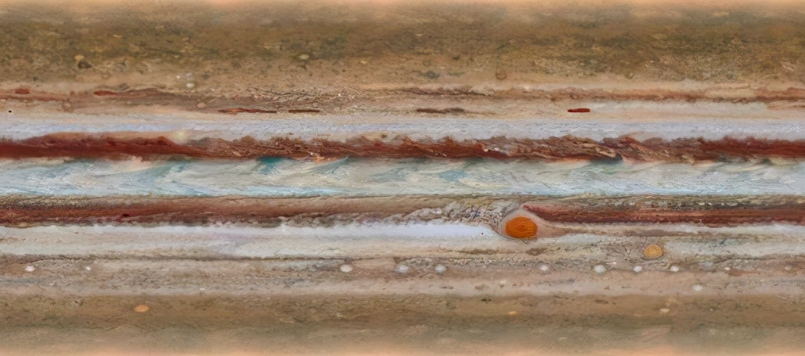 哈勃望远镜观测了10年的外行星,哈勃望远镜八大行星的真实画面