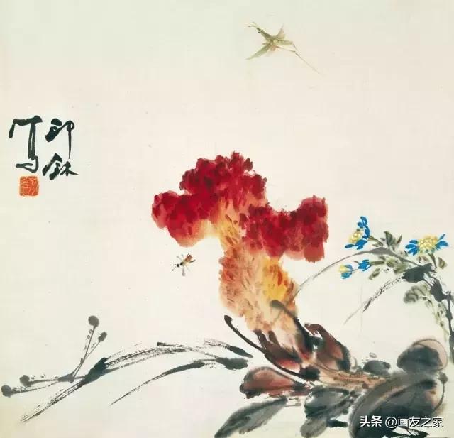 100幅国画花鸟作品,国画名家经典花鸟40幅一次看过瘾