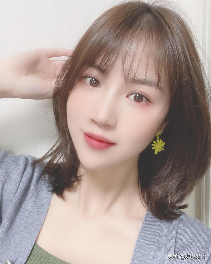 中长发发型免打理造型,中长发披发发型理发店