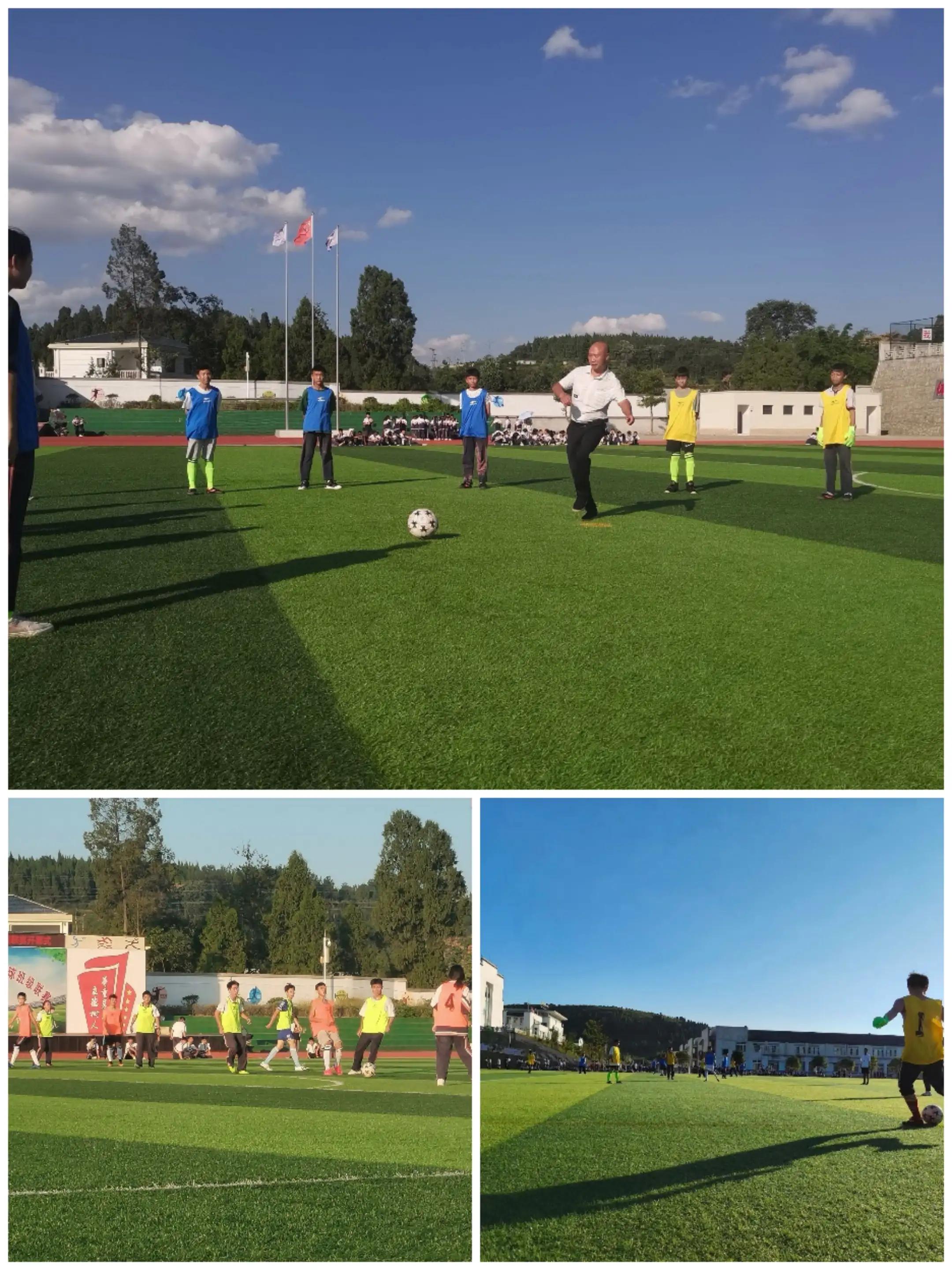 金沙中学足球比赛,盐池县第四届校园足球联赛