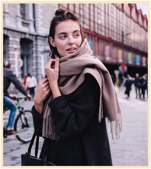 围巾的7种系法,围巾的七种系法每天不重样