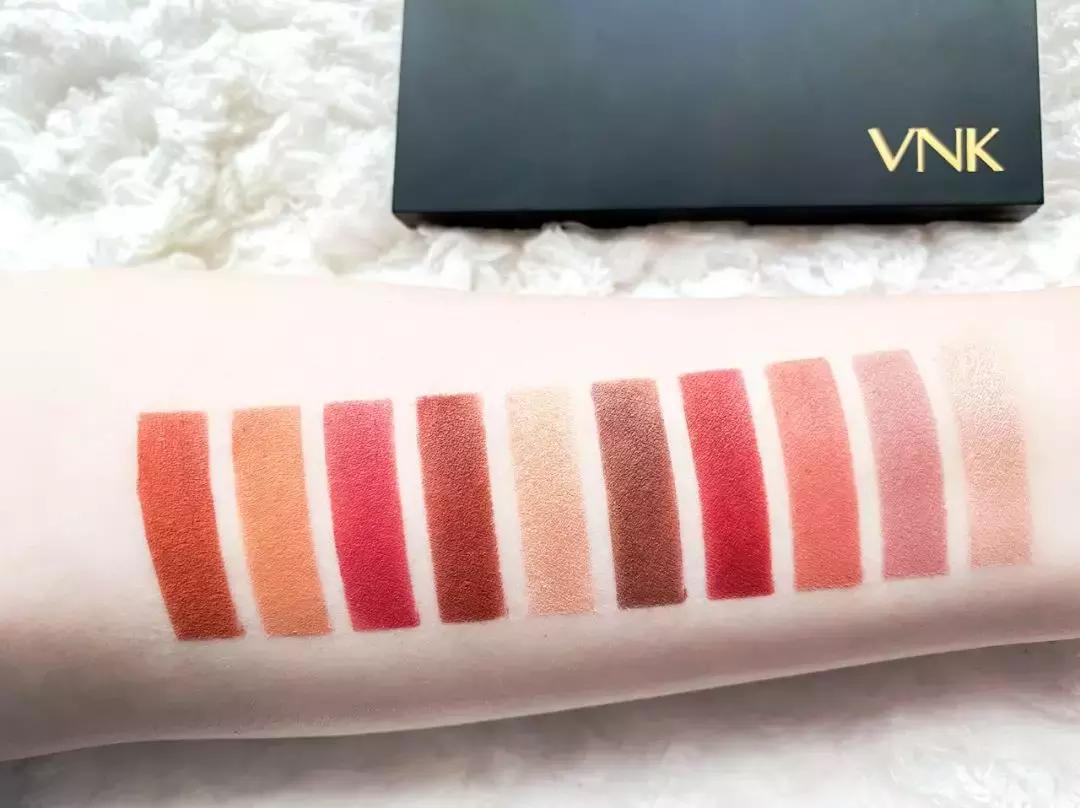 venusmarble九色眼影测评,橘朵的单色眼影新版和旧版对比