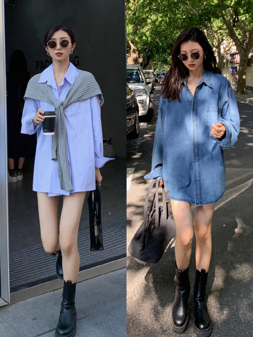 跟着韩国小姐姐学穿搭视频,跟韩系小姐姐学穿搭