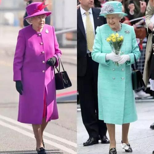 英国女王穿什么衣服最好看,英国女王的衣服为啥都是五颜六色