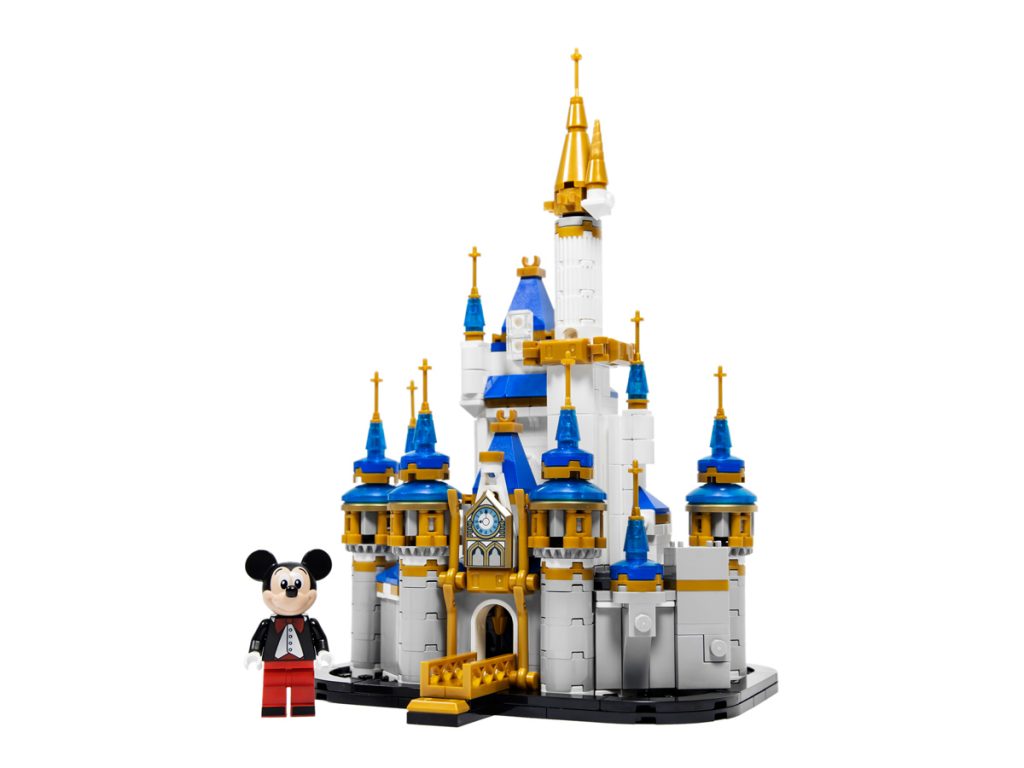 乐高新老款迪士尼城堡,乐高迪士尼100周年城堡展示盒