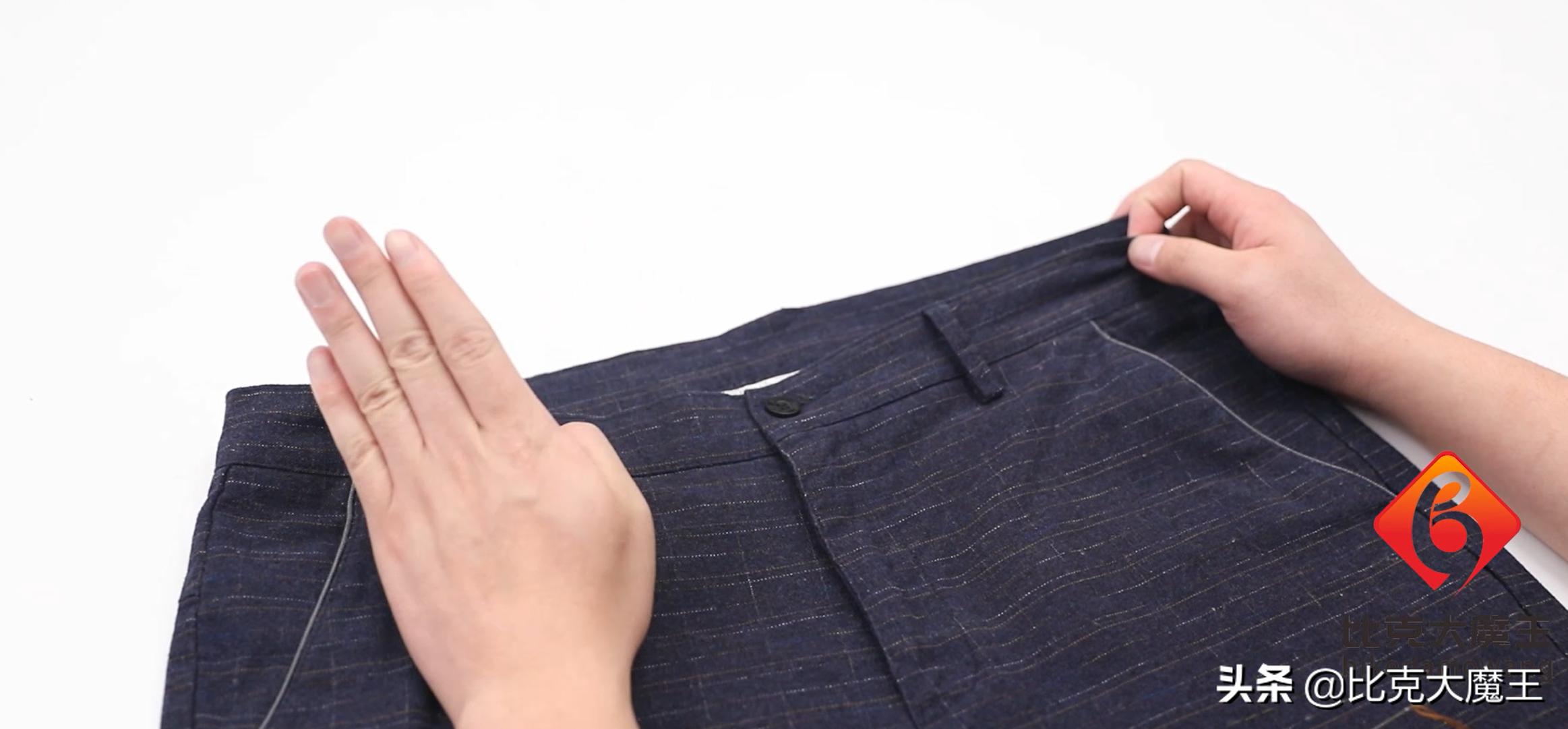 裤子裤腰大了不要扔！不用剪不用拆，教你轻松收裤腰，方法太棒了