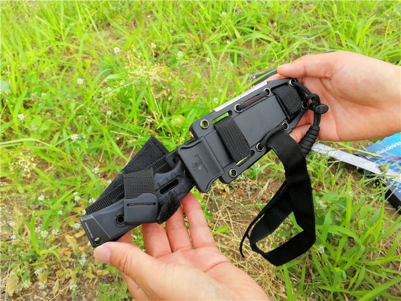 汉道洛克x生存刀暴力测试,户外生存实用工具推荐