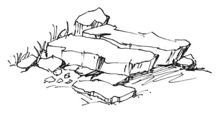 汤问钢笔画石头入门,钢笔画教学步骤视频