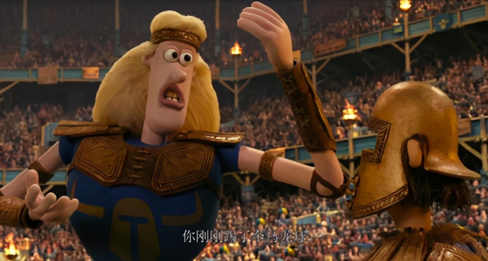 一群原始人踢足球,原始人一拳干爆陨石