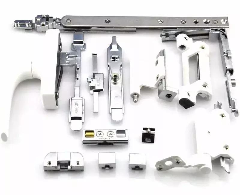 断桥铝门窗五金配件安装调整,五金配件之光