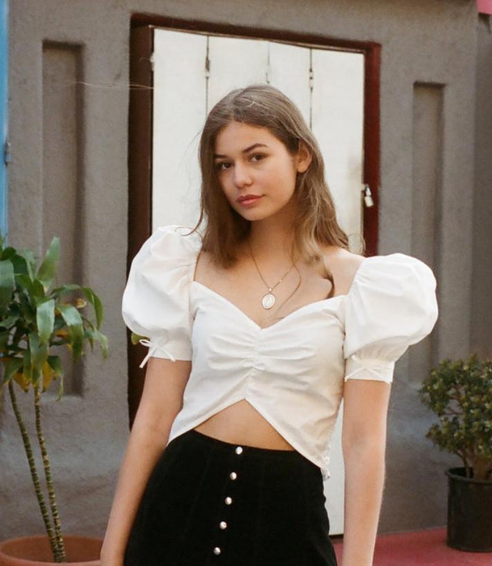 长款泡泡袖如何才能不那么壮,泡泡袖真的很显胖吗