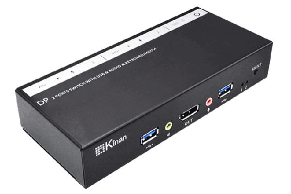 kvm切换器声音,两台kvm切换器怎么连接显示器