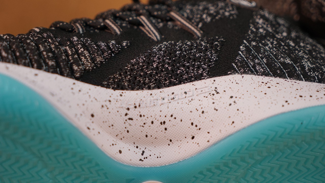 wen实战鞋测评,编织鞋面运动休闲鞋