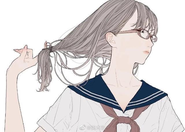 皓月星辰的少女|人物插画艺术家慧子um7mr1​​​