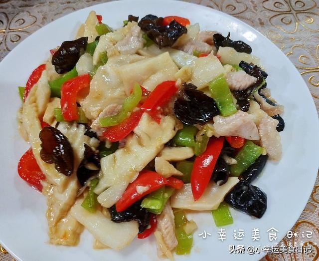 吃竹笋炒肉可以减肥吗,竹笋炒肉非常脆爽美味营养丰富