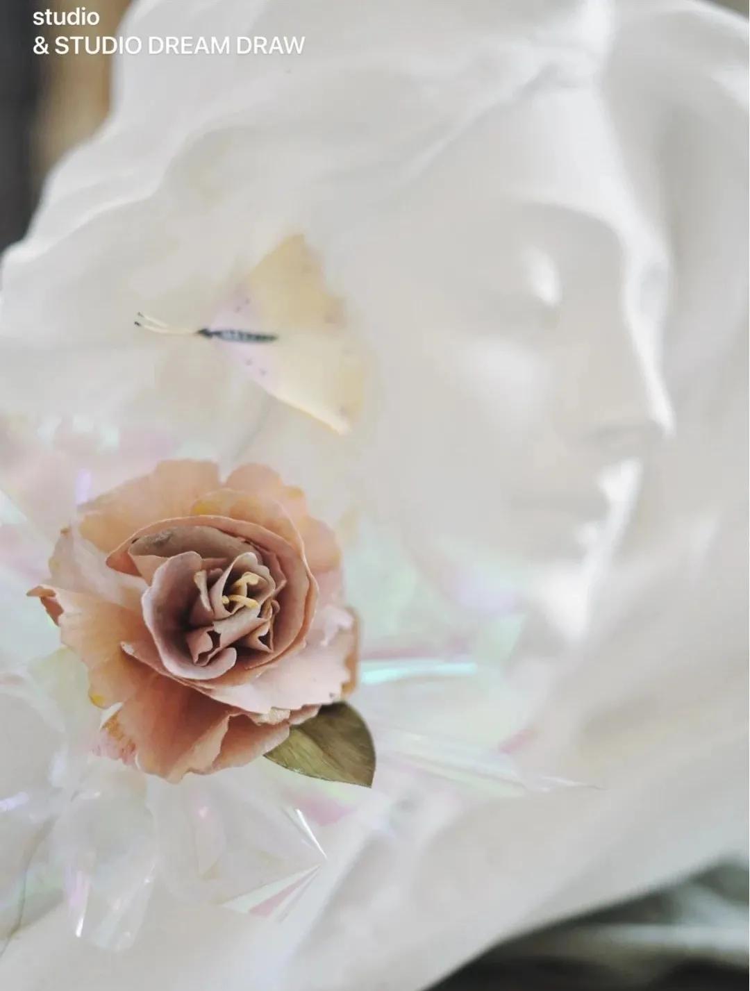 银杏叶咋做玫瑰花,银杏叶怎么做玫瑰花