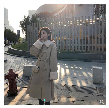 冬季韩版羊羔毛棉服,双面羊羔绒棉服推荐