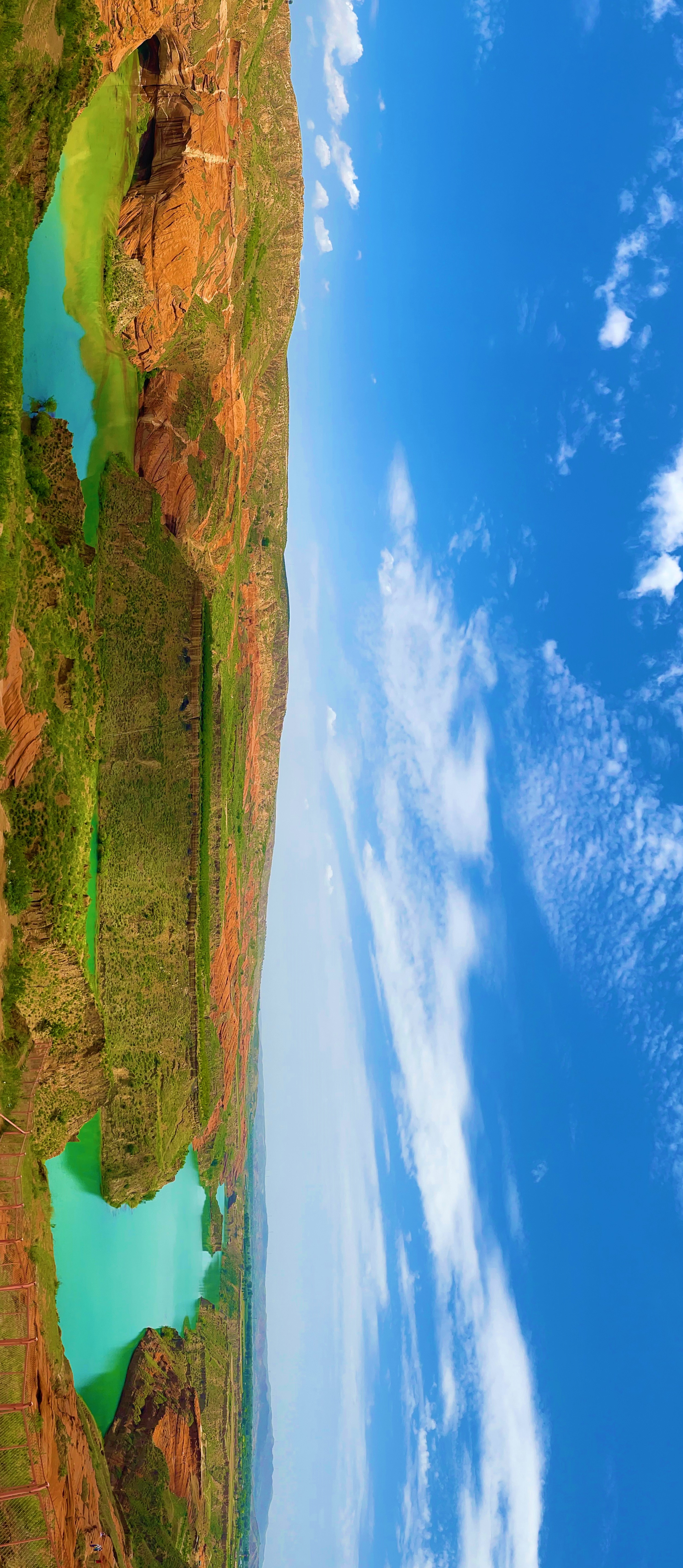 靖边波浪谷湖,靖边县波浪谷景区