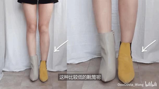 胖mm粗腿马丁靴冬季加绒羊羔绒,今年最火的中筒靴粗腿圆头马丁靴